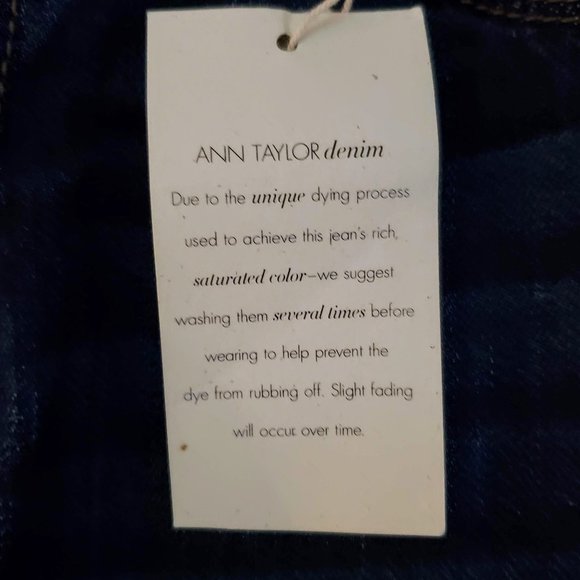 NWT Ann Taylor Modern Slim Boyfriend Jeans 8 - Picture 8 of 9